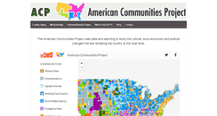 Desktop Screenshot of americancommunities.org