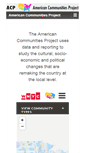 Mobile Screenshot of americancommunities.org